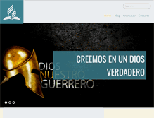 Tablet Screenshot of iglesiaadventistametro.org